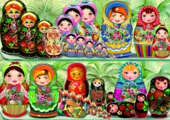 Bluebird Puzzle - Matryoshka Dolls - 1000 Piece Jigsaw Puzzle Outlet