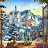 Bluebird Puzzle - Mountain Castle - 1000 Piece Jigsaw Puzzle Sale