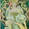 Art by Bluebird Bluebird Puzzle - Mucha - Daydream, 1897 - 1000 Piece Jigsaw Puzzle Fashion