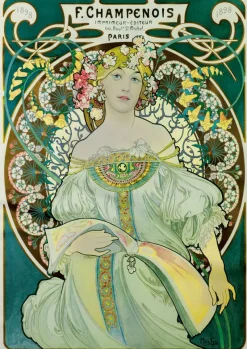 Art by Bluebird Bluebird Puzzle - Mucha - Daydream, 1897 - 1000 Piece Jigsaw Puzzle Fashion