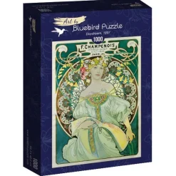 Art by Bluebird Bluebird Puzzle - Mucha - Daydream, 1897 - 1000 Piece Jigsaw Puzzle Fashion