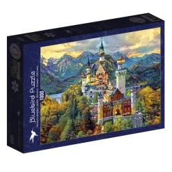 Bluebird Puzzle - Neuschwanstein Castle, Fussen, Germany - 1000 Piece Jigsaw Puzzle Discount