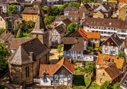 Bluebird Puzzle - Old Village - 1000 Piece Puzzle Fashion