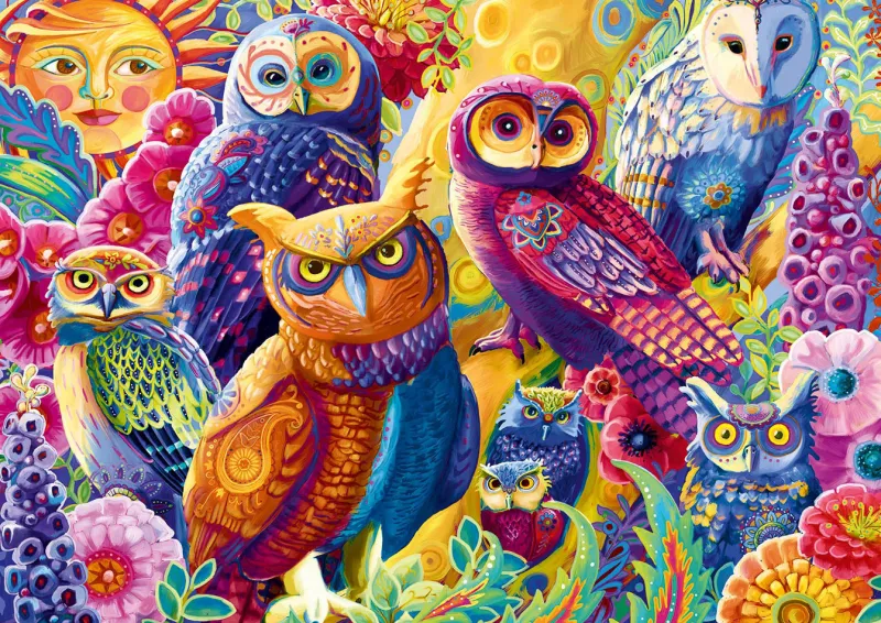 Bluebird Puzzle - Owl Autonomy - 1000 Piece Jigsaw Puzzle Best