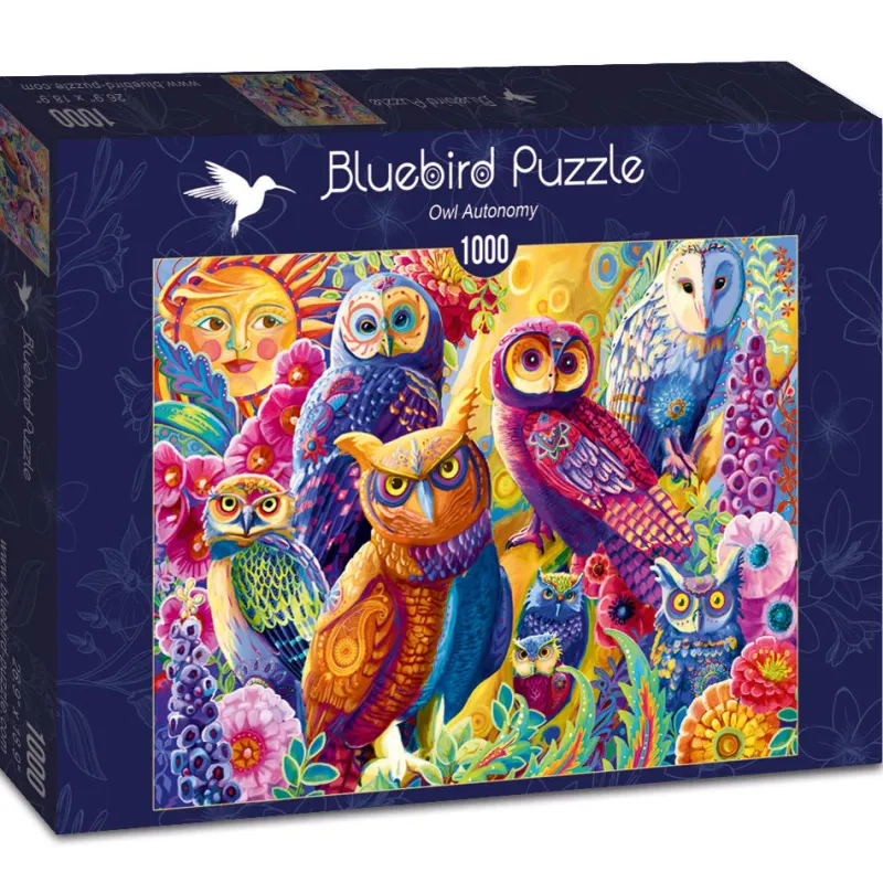 Bluebird Puzzle - Owl Autonomy - 1000 Piece Jigsaw Puzzle Best
