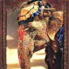 Bluebird Puzzle - Painted Lady With Frame - 2000 Piece Jigsaw Puzzle Outlet