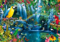Bluebird Puzzle - Parrot Tropics - 1000 Piece Puzzle Sale