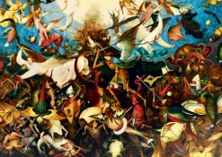 Art by Bluebird Bluebird Puzzle - Pieter Bruegel the Elder - The Fall of the Rebel Angels, 1562 - 1000 Piece Jigsaw Puzzle Outlet