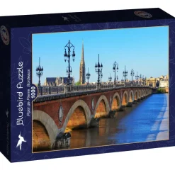 Bluebird Puzzle - Pont de Pierre, Bordeaux - 1000 Piece Jigsaw Puzzle Hot