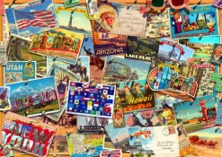 Bluebird Puzzle - Postcard (USA) - 3000 Piece Jigsaw Puzzle Fashion