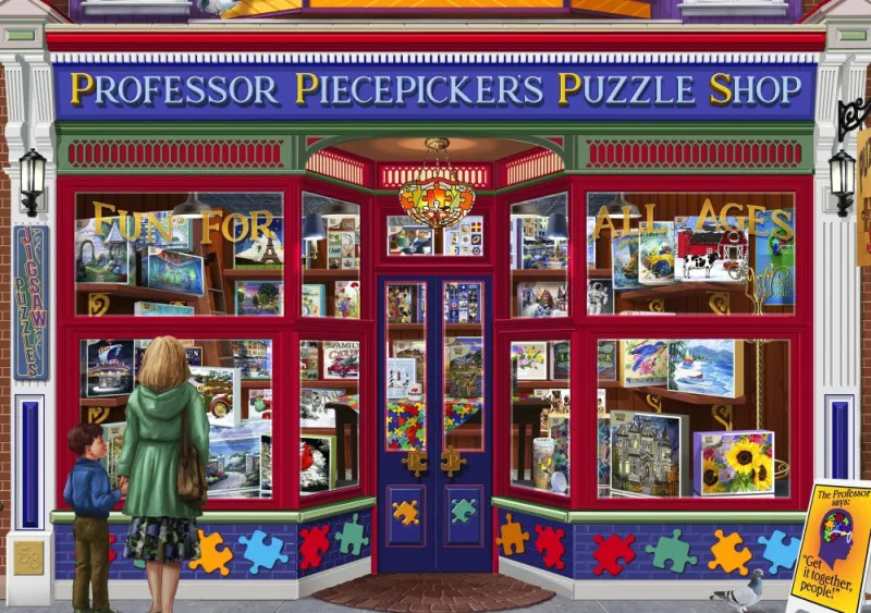 Bluebird Puzzle - Professor Puzzles - 1500 Piece Jigsaw Puzzle Hot