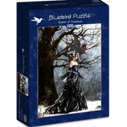 Bluebird Puzzle - Queen of Shadows - 1000 Piece Jigsaw Puzzle Clearance