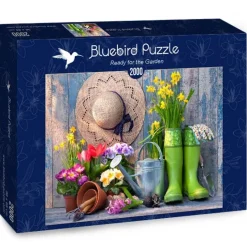 Bluebird Puzzle - Ready for the Garden - 2000 Piece Jigsaw Puzzle Outlet