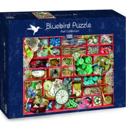 Bluebird Puzzle - Red Collection - 1000 Piece Jigsaw Puzzle Clearance