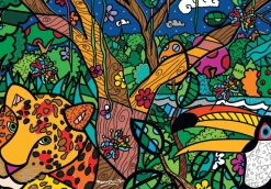 Bluebird Puzzle - Romero Britto - Amazon - 1000 Piece Jigsaw Puzzle Sale