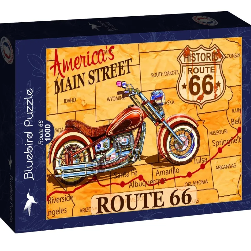 Bluebird Puzzle - Route 66 - 1000 Piece Jigsaw Puzzle Hot