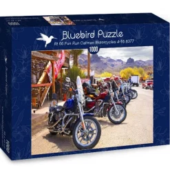 Bluebird Puzzle - Rt 66 Fun Run Oatman Motorcycles 4-16 8377 - 1000 Piece Jigsaw Puzzle New