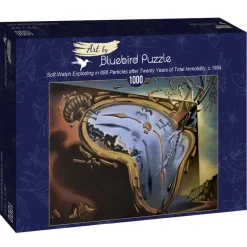 Bluebird Puzzle - Salvador Dalí - Soft Watch Exploding in 888 Particles after Twenty Years of Total Immobility - 1000 Piece Jigsaw Puzzle Online