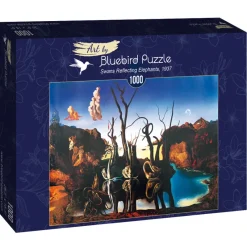 Bluebird Puzzle - Salvador Dalí - Swans Reflecting Elephants, 1937 - 1000 Piece Jigsaw Puzzle Best