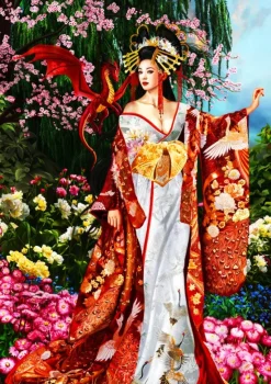 Bluebird Puzzle - Sekkerastoya Queen of Silk - 1000 Piece Jigsaw Puzzle Best