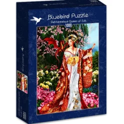 Bluebird Puzzle - Sekkerastoya Queen of Silk - 1000 Piece Jigsaw Puzzle Best