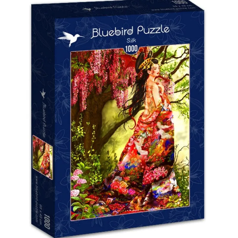 Bluebird Puzzle - Silk - 1000 Piece Jigsaw Puzzle Outlet