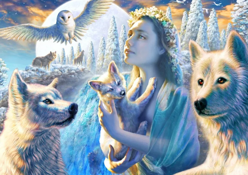 Bluebird Puzzle - Spirit of the Mountain - 1000 Piece Puzzle Best
