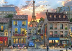 Bluebird Puzzle - Streets of Paris - 4000 Piece Jigsaw Puzzle Clearance