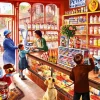 Bluebird Puzzle - Sweetshop - 1000 Piece Jigsaw Puzzle Hot