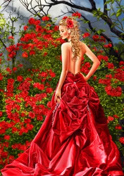 Bluebird Puzzle 70276 Tais in Red 1500 Piece Jigsaw Puzzle New