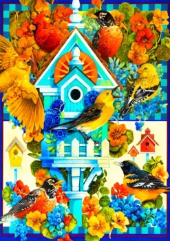 Bluebird Puzzle - The Avian Sanctuary - 1000 Piece Jigsaw Puzzle New