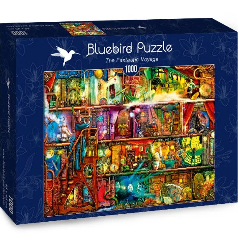 Bluebird Puzzle - The Fantastic Voyage - 1000 Piece Jigsaw Puzzle Discount