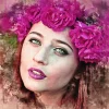 Bluebird Puzzle 70007 The Rose Woman 500 Piece Jigsaw Puzzle Online