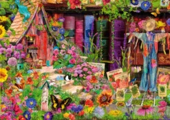 Bluebird Puzzle - The Scarecrow's Garden - 1000 Piece Jigsaw Puzzle Best