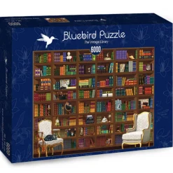 Bluebird Puzzle - The Vintage Library - 6000 Piece Jigsaw Puzzle Fashion