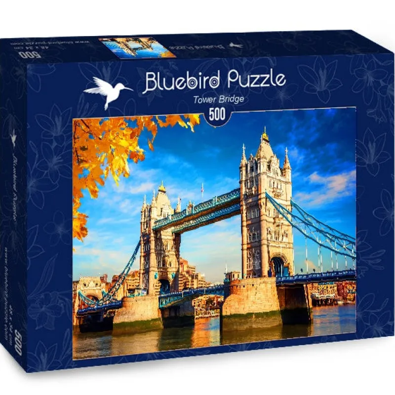 Bluebird Puzzle - Tower Bridge - 500 Piece Jigsaw Puzzle New