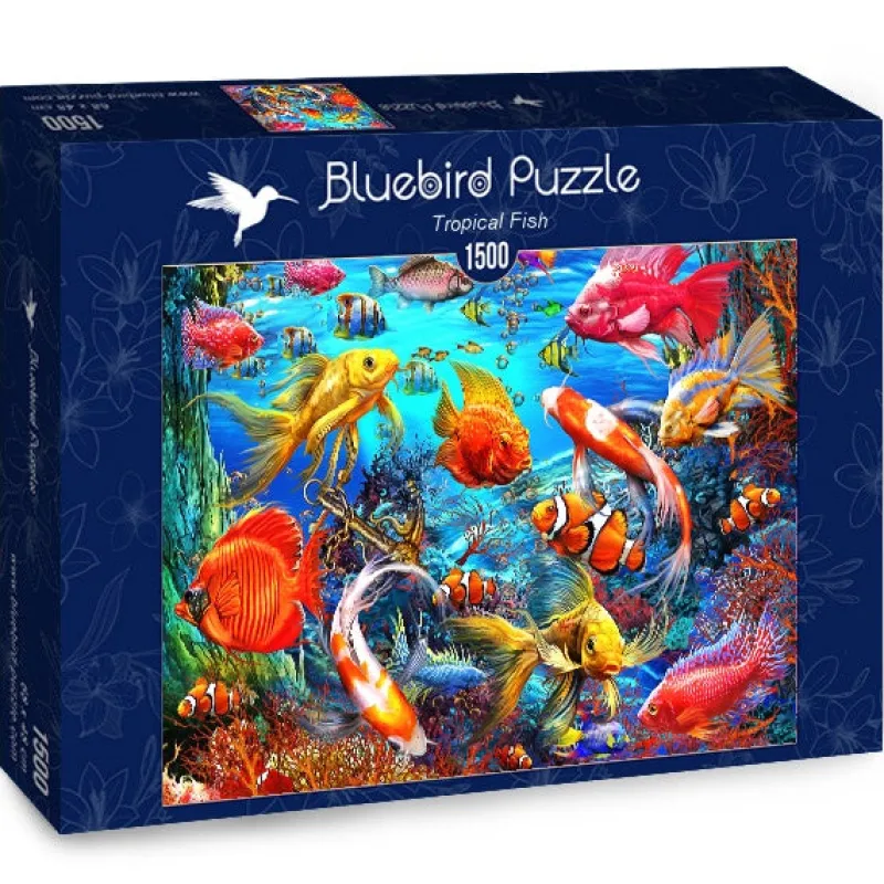 Bluebird Puzzle - Tropical Fish - 1000 Piece Jigsaw Puzzle Hot