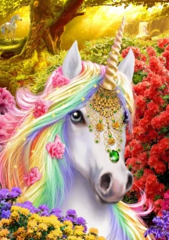 Bluebird Puzzle - Unicorn - 1000 Piece Jigsaw Puzzle Clearance