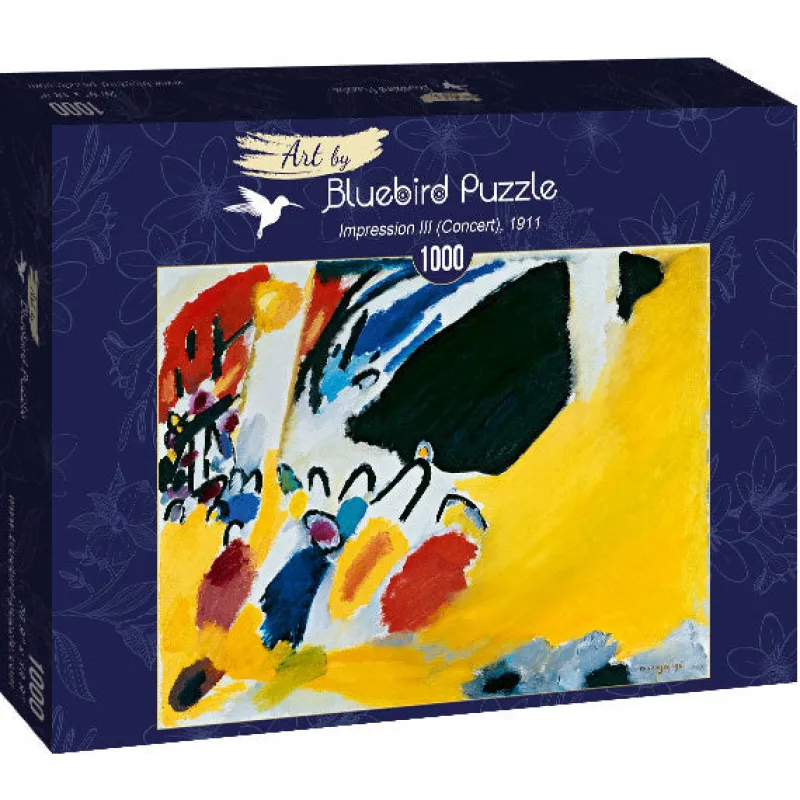 Art by Bluebird Bluebird Puzzle - Vassily Kandinsky - Impression III (Concert), 1911 - 1000 Piece Jigsaw Puzzle Fashion