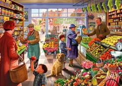 Bluebird Puzzle - Village Greengrocer - 1000 Piece Jigsaw Puzzle Best