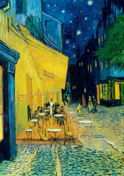 Bluebird Puzzle - Vincent Van Gogh - Café Terrace at Night, 1888 - 1000 Piece Jigsaw Puzzle Outlet