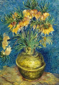 Bluebird Puzzle - Vincent Van Gogh - Imperial Fritillaries in a Copper Vase, 1887 - 1000 Piece Jigsaw Puzzle Hot