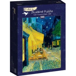 Bluebird Puzzle - Vincent Van Gogh - Café Terrace at Night, 1888 - 1000 Piece Jigsaw Puzzle Outlet
