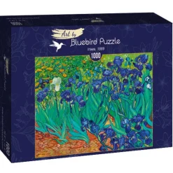 Art by Bluebird Bluebird Puzzle - Vincent Van Gogh - Irises, 1889 - 1000 Piece Jigsaw Puzzle Outlet