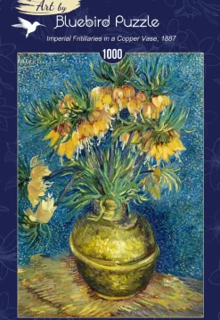Bluebird Puzzle - Vincent Van Gogh - Imperial Fritillaries in a Copper Vase, 1887 - 1000 Piece Jigsaw Puzzle Hot