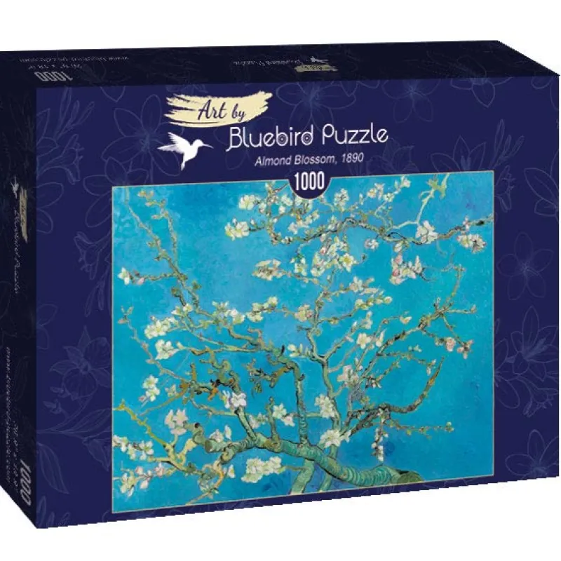 Art by Bluebird Bluebird Puzzle - Vincent Van Gogh - Almond Blossom, 1890 - 1000 Piece Jigsaw Puzzle Clearance