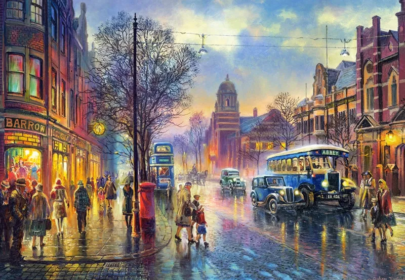 Castorland - Abbey Road 1930's - 1000 Piece Jigsaw Puzzle New