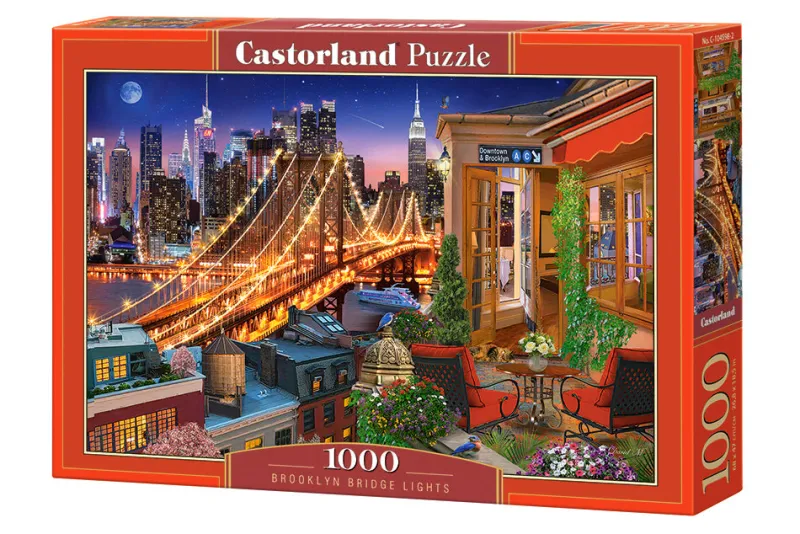 Castorland - Brooklyn Bridge Lights - 1000 Piece Jigsaw Puzzle Sale