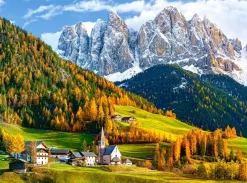 Castorland - Church of St. Magdalena, Dolomites - 2000 Piece Jigsaw Puzzle Fashion