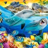 Castorland - Dolphins in the Tropics - 1000 Piece Jigsaw Puzzle Fashion
